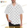 Mustache Beard Pattern Mens All Over Print Hawaiian Shirt